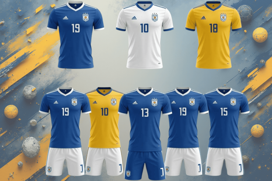 Custom soccer team uniforms